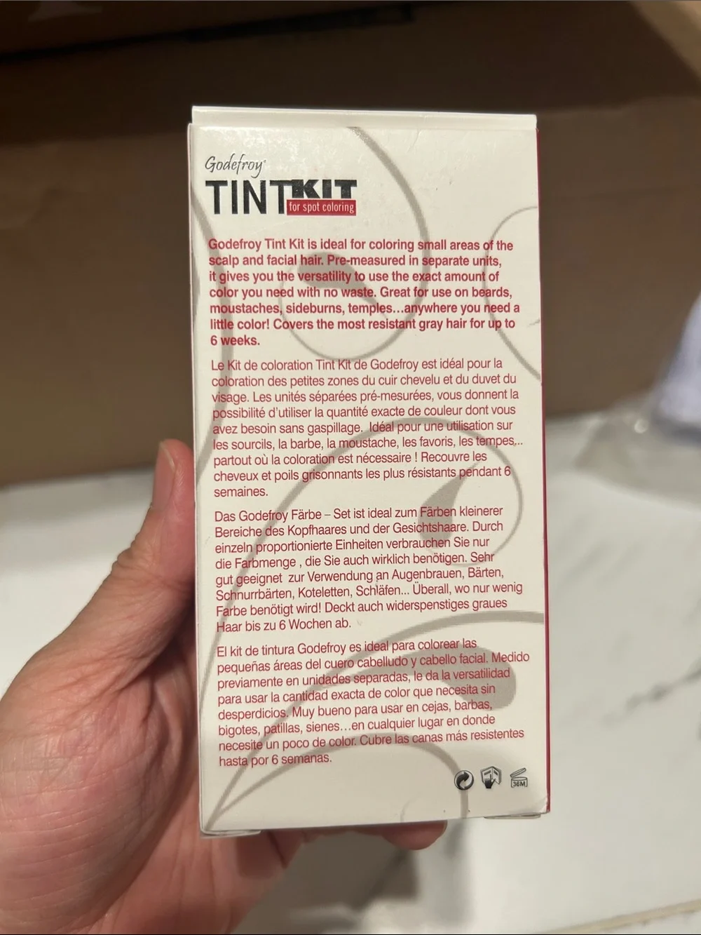 Godefroy TintKit Spot Coloring - Natural Black.